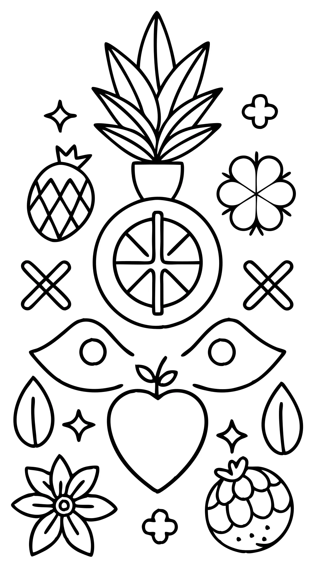 Fruit of the Spirit Coloring Page